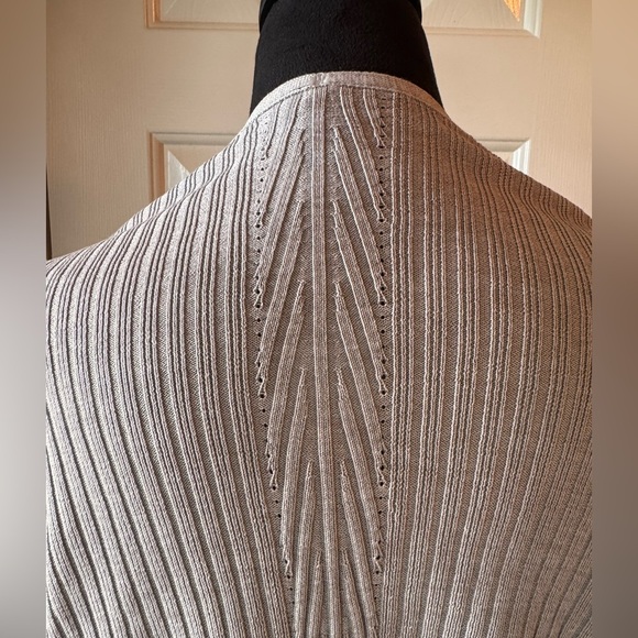 Athleta Light Gray Wool blend Solstice Wrap Cardigan - Picture 10 of 12
